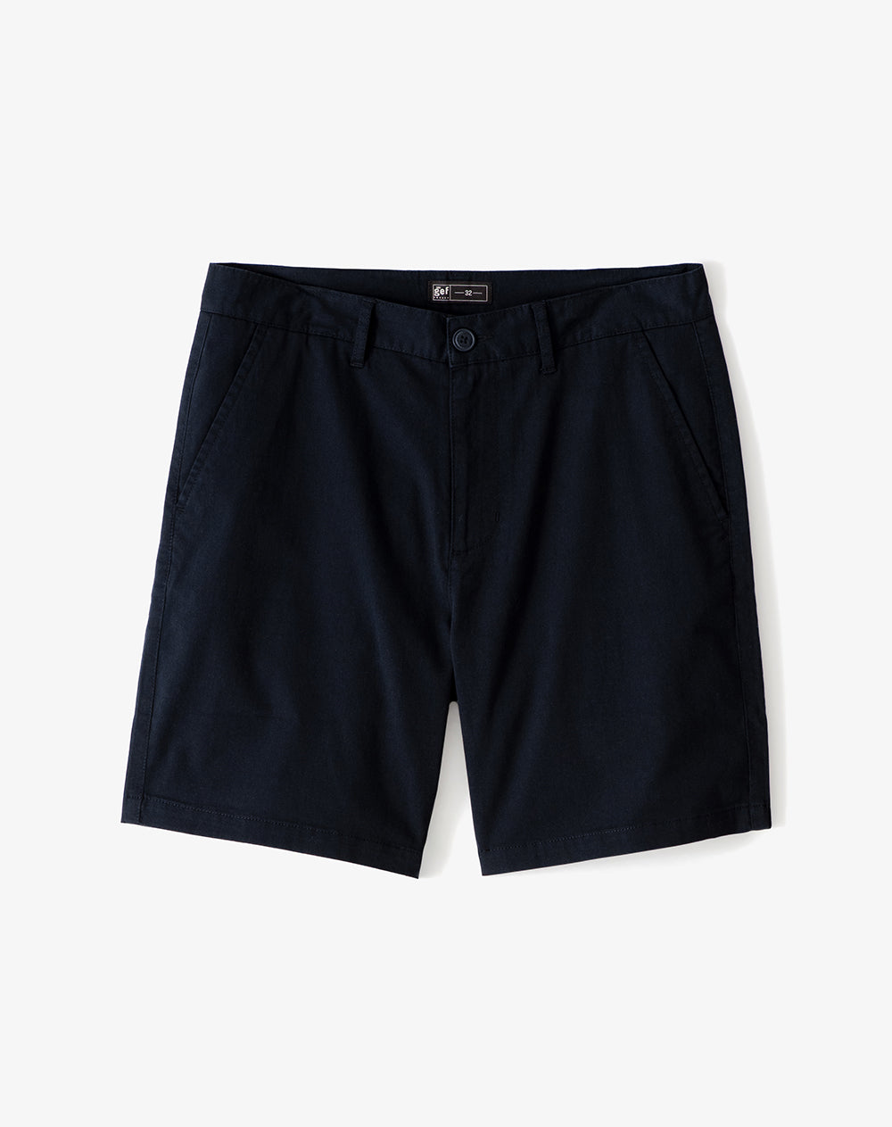 Bermuda regular drill algodón azul hombre