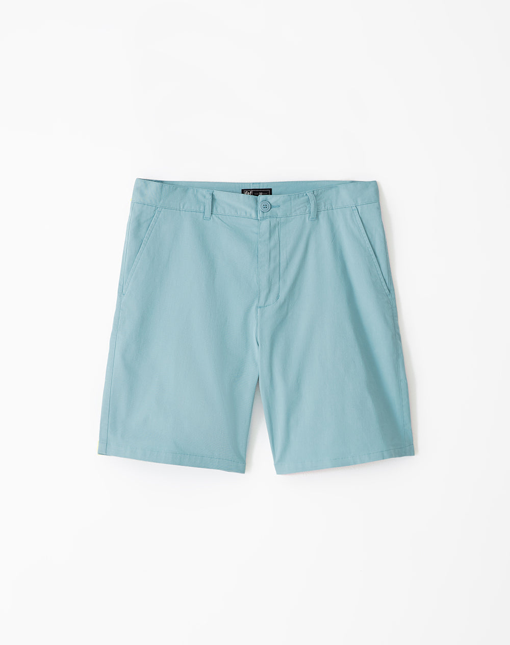 Bermuda regular fit en drill verde