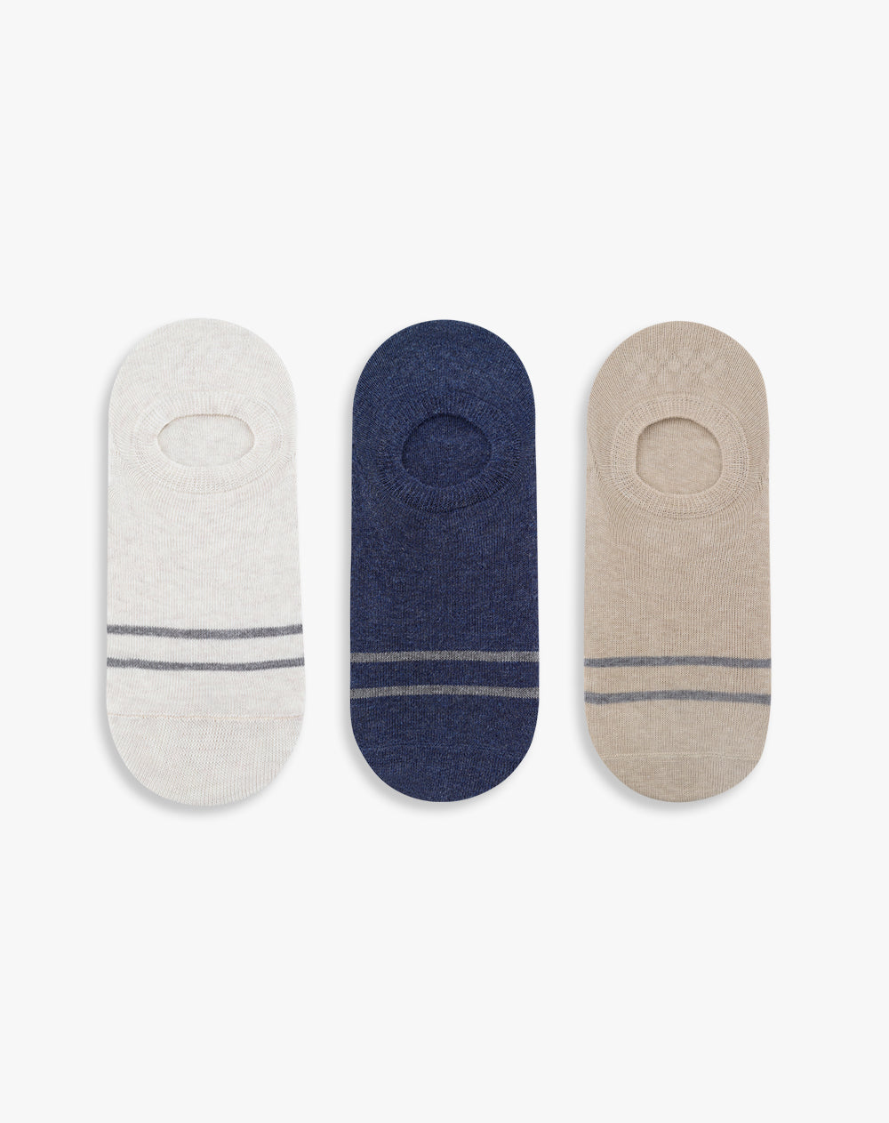 Medias hombre tobillera corta pack x3 surtido