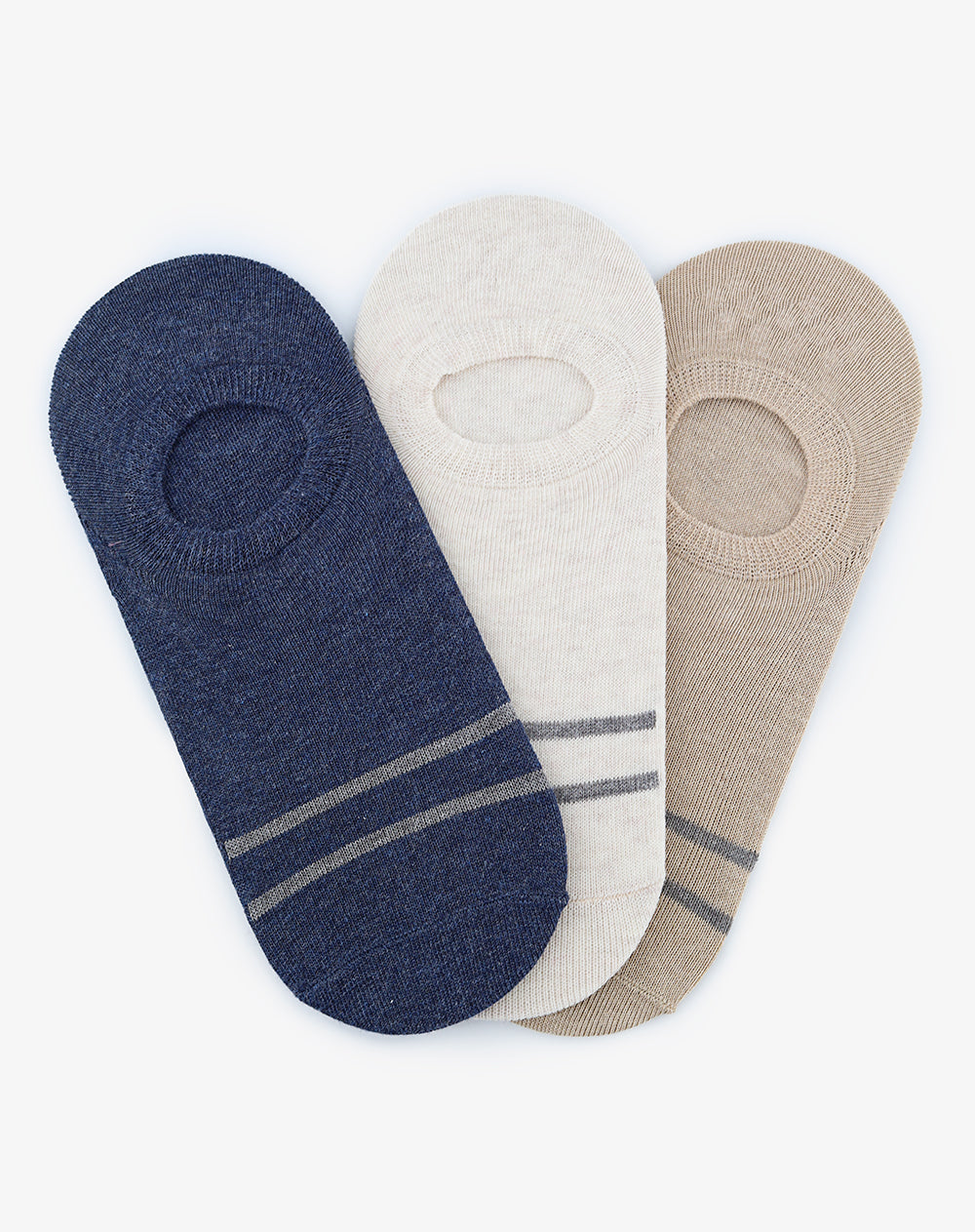 Medias hombre tobillera corta pack x3 surtido