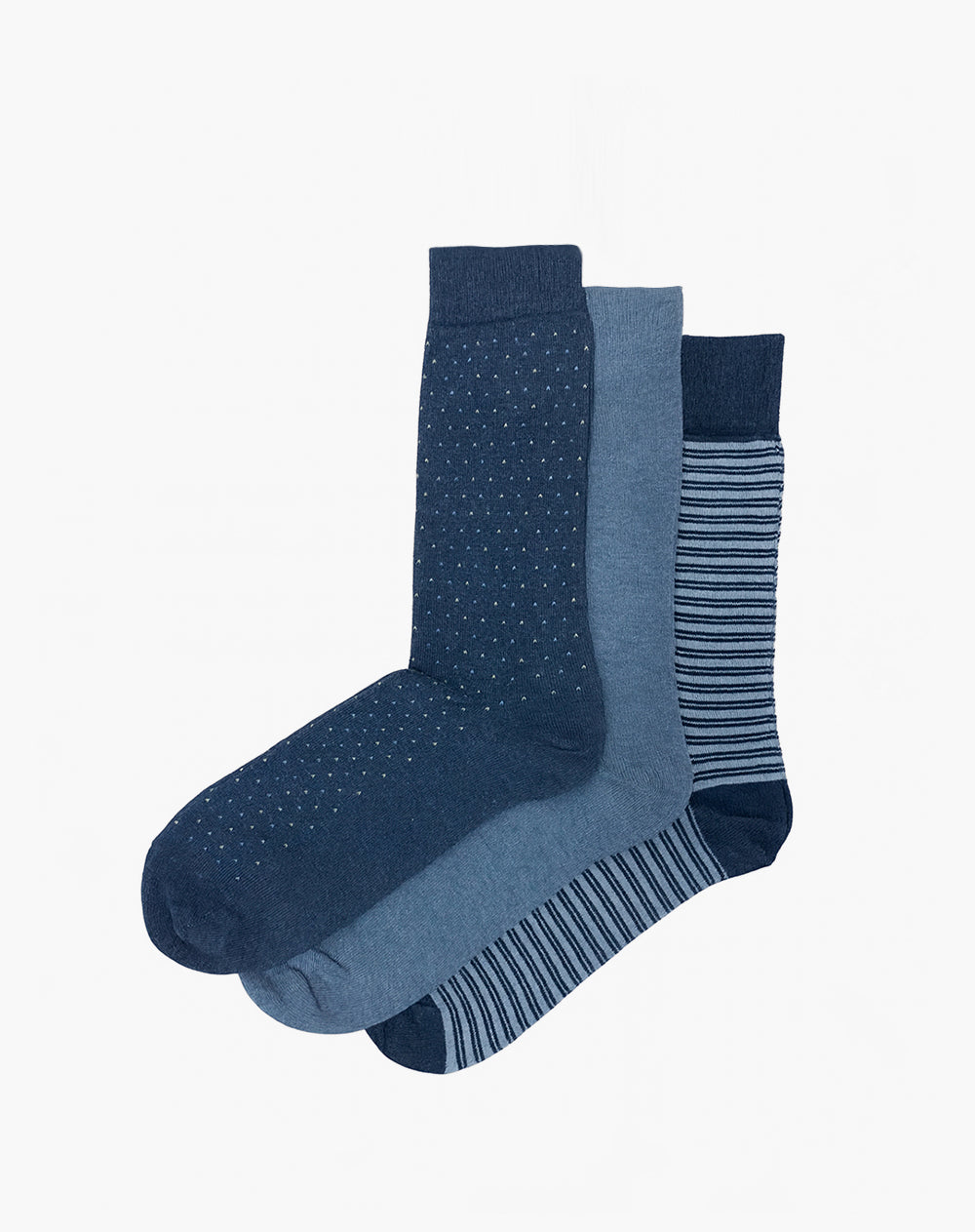 3 pares de medias largas surtido