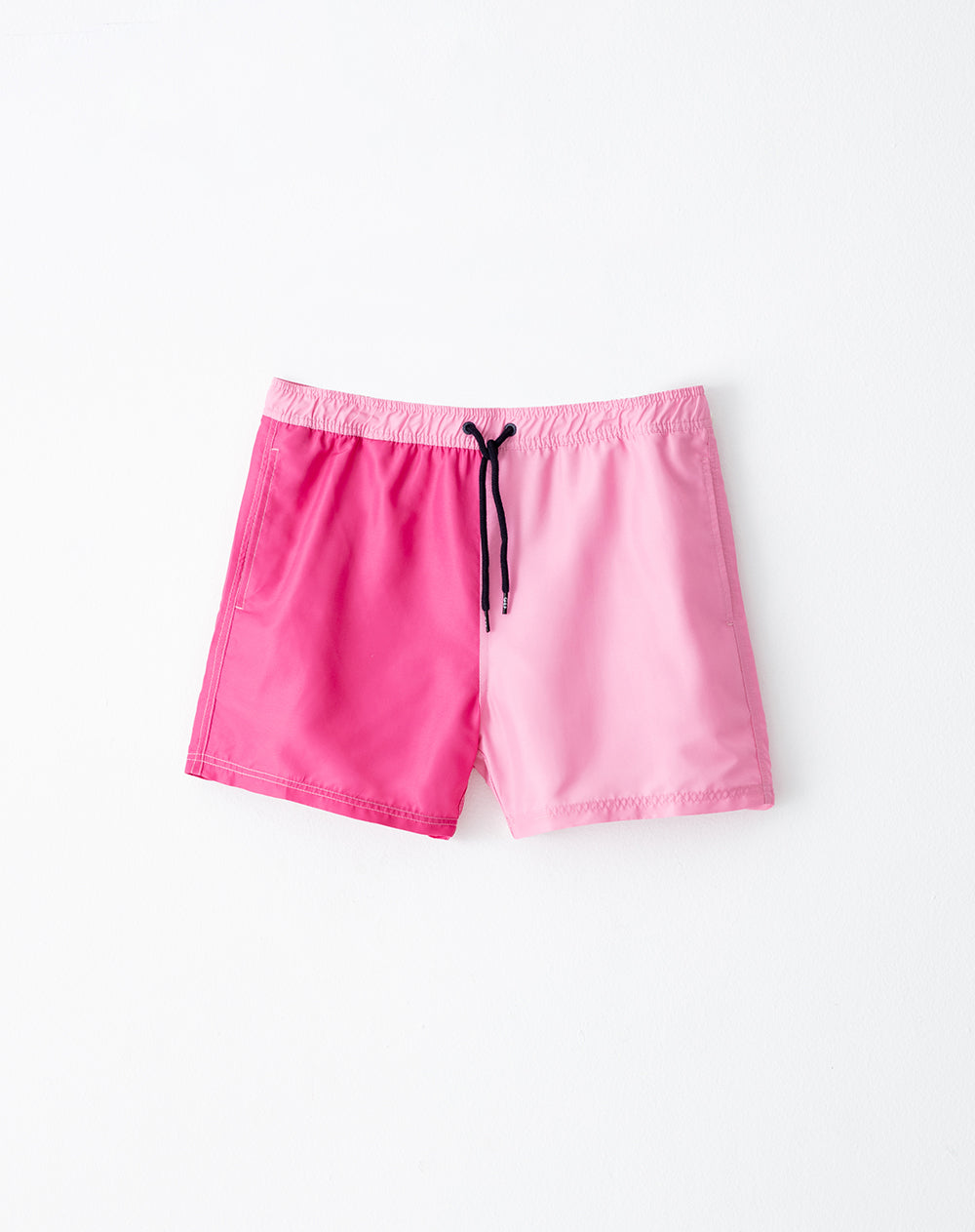 Pantaloneta rosado bloques