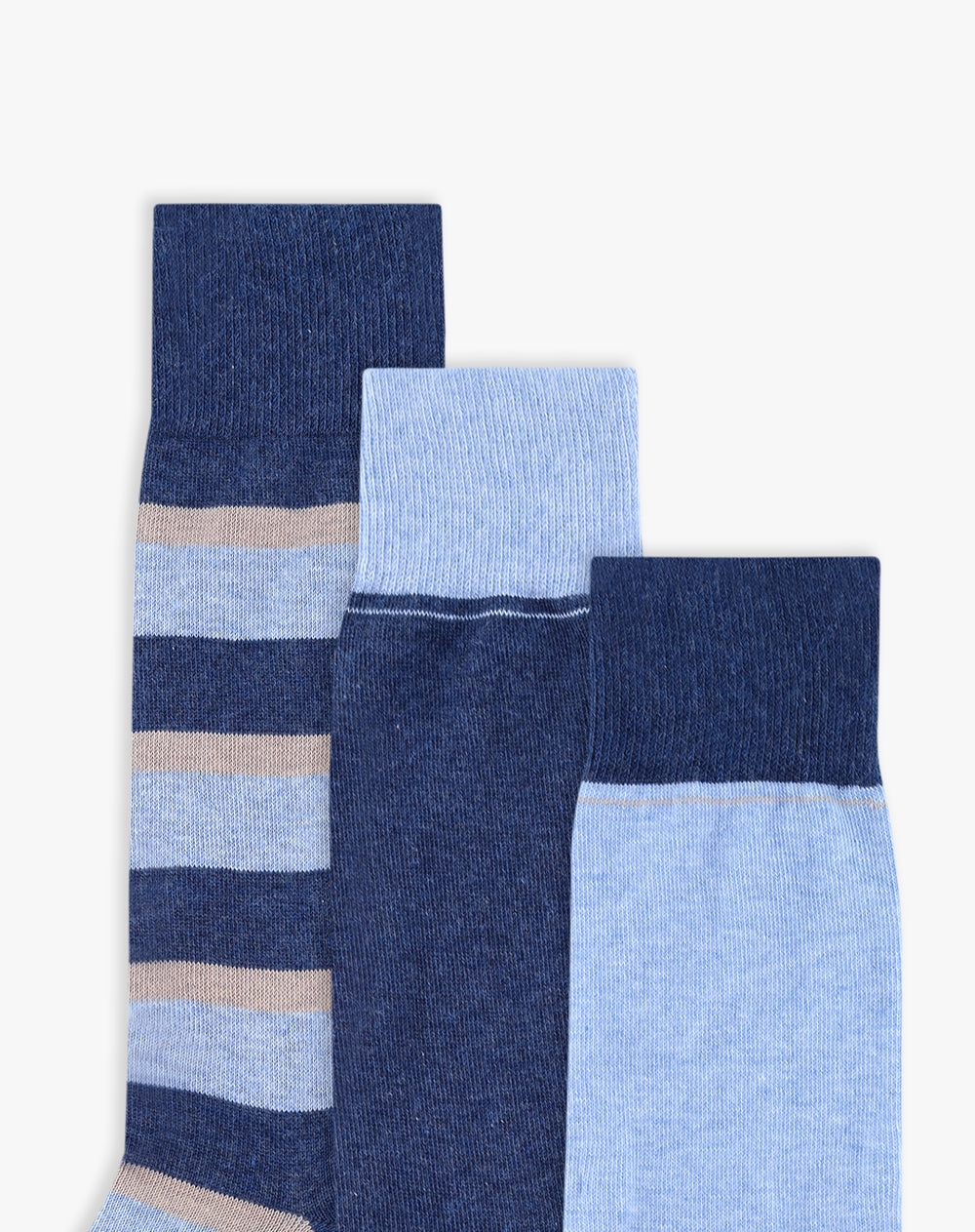 3 pares de medias largas surtido