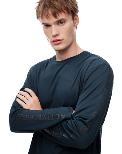 Camibuzo deportivo secado rápido blanco hombre