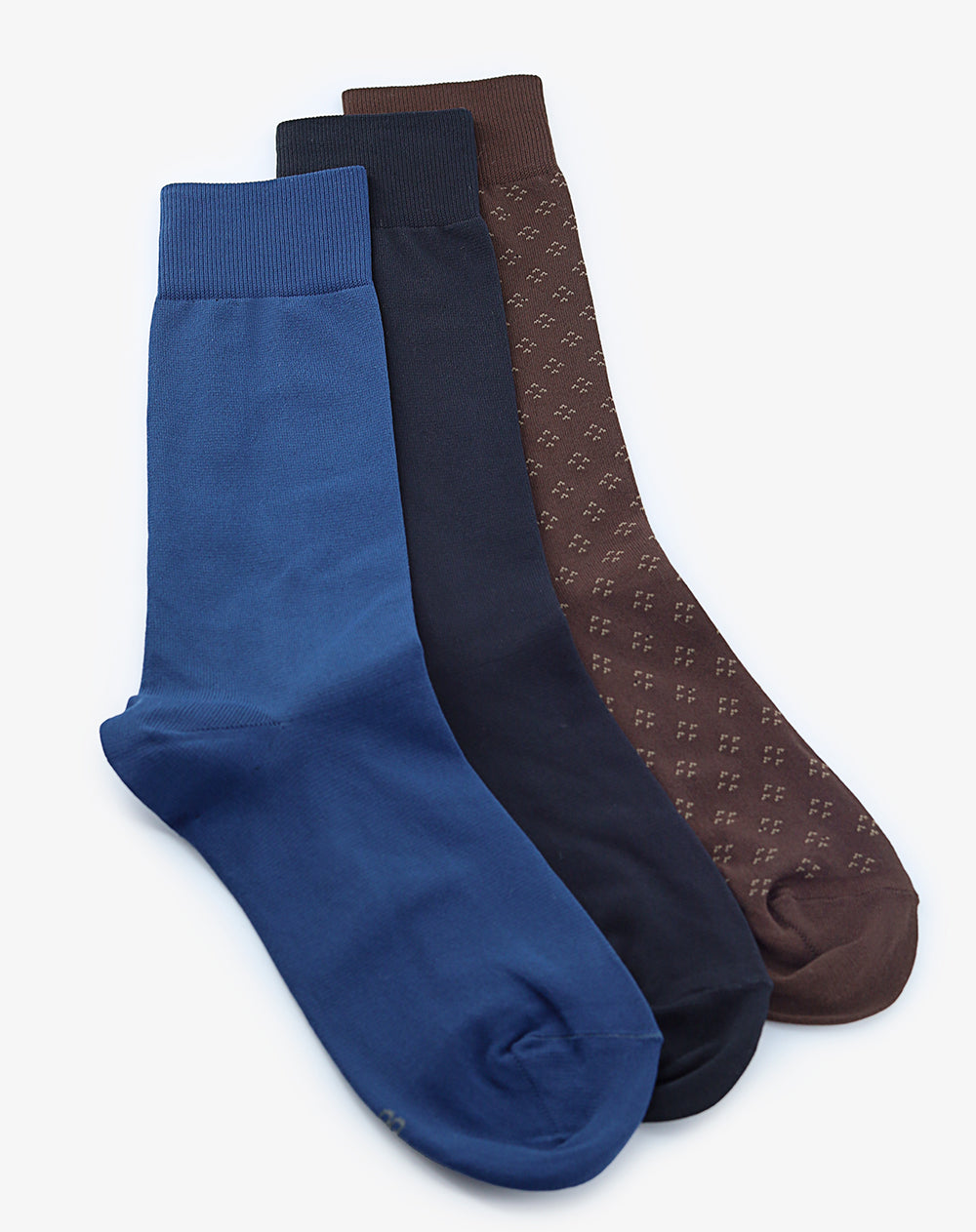 Medias hombre largas pack x3 surtido