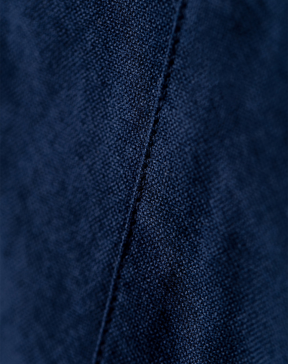 Camisa Modri slim fit manga larga azul