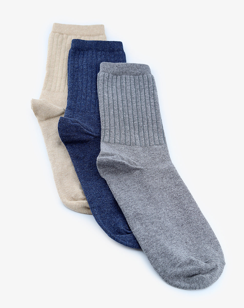 3 pares de medias cortas surtido