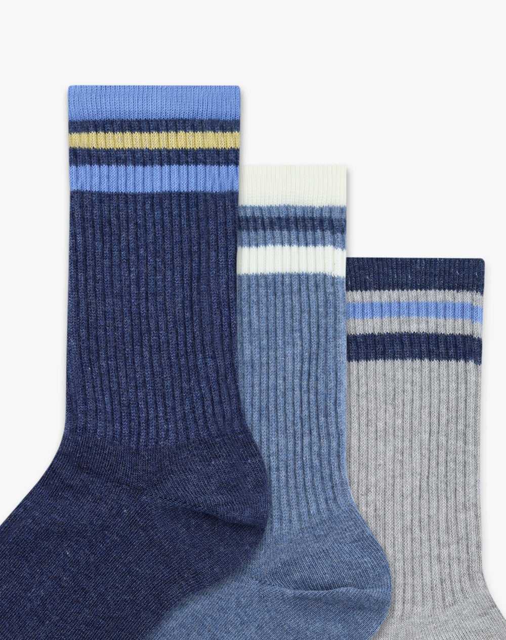 Medias hombre largas pack x3 surtido