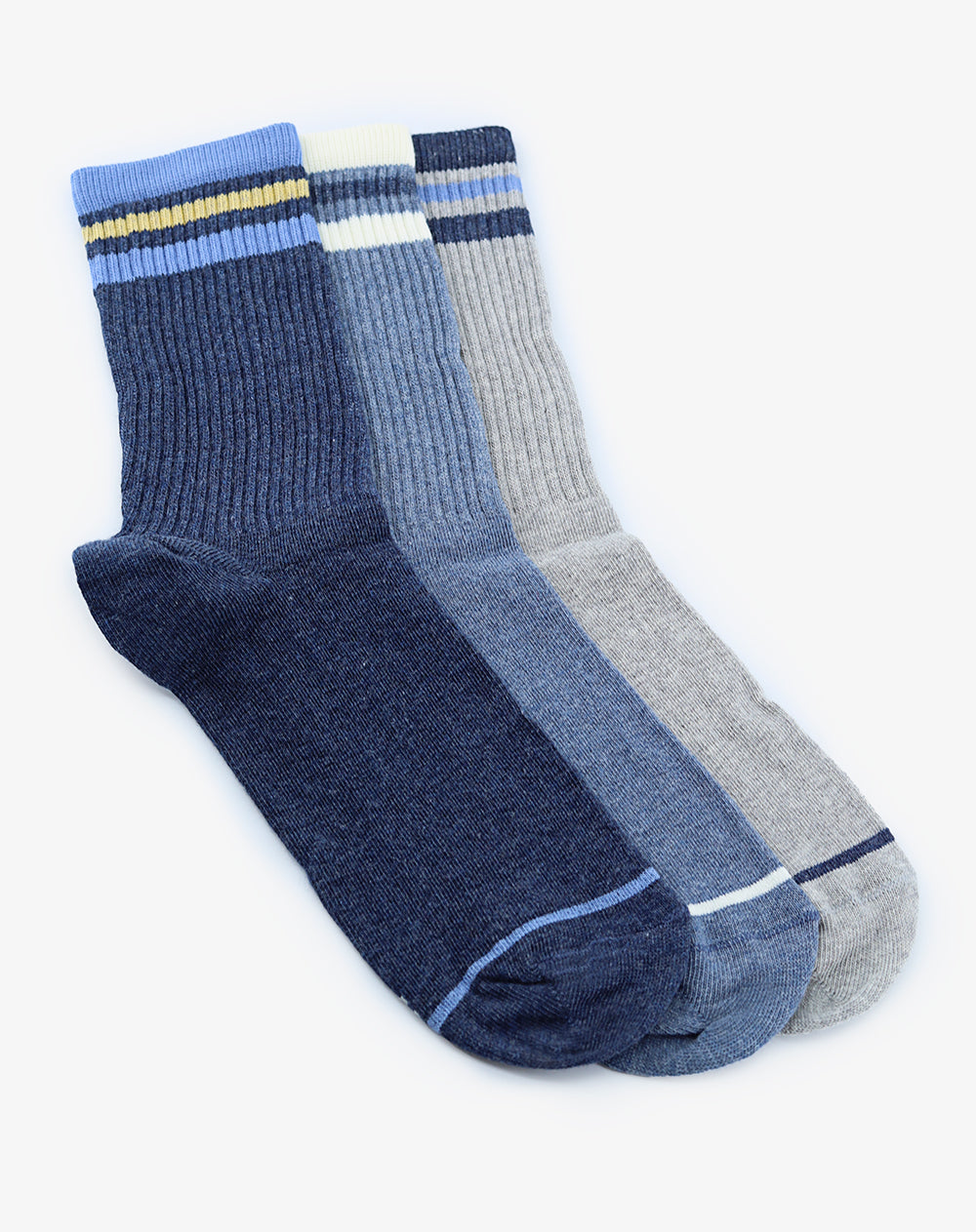 Medias hombre largas pack x3 surtido