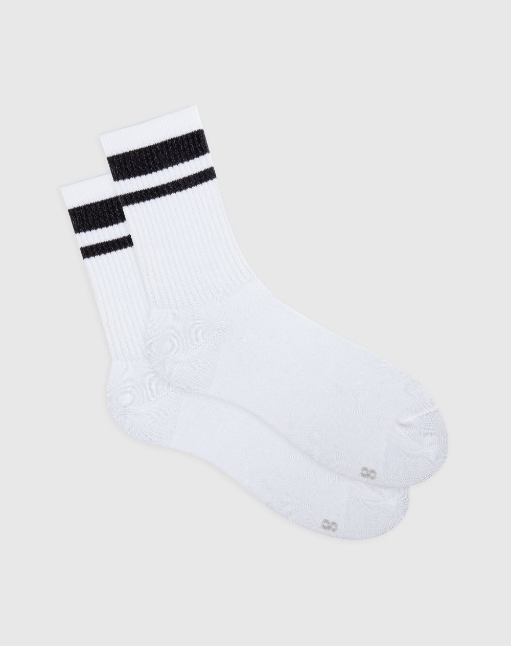 Medias para hombre largas algodón blancas