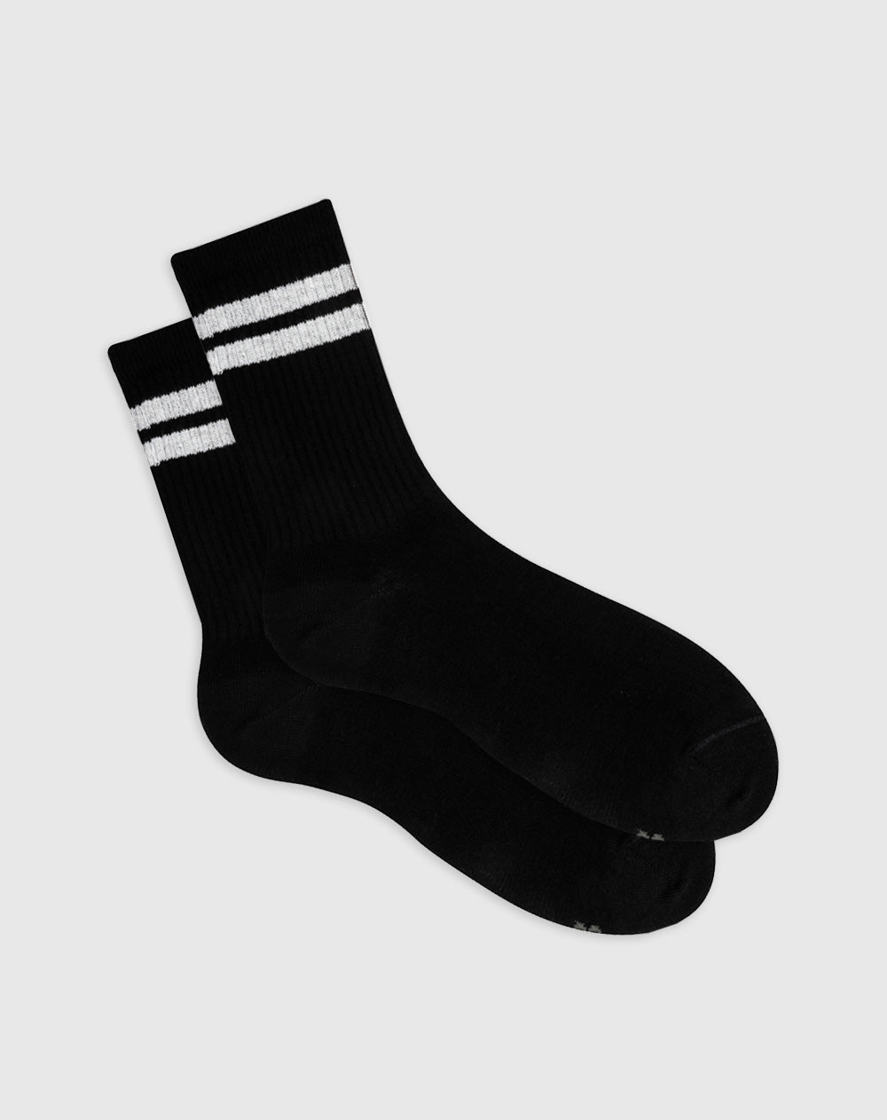 Medias para hombre largas algodón negras