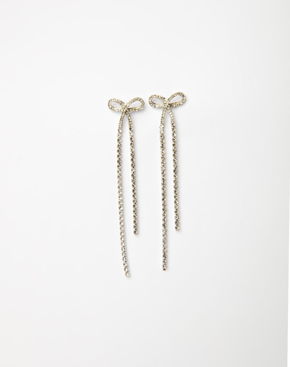 Aretes plateados