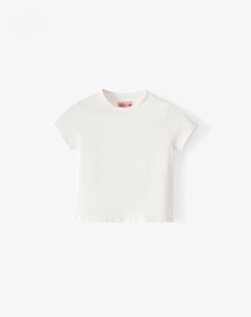 Camiseta slim blanca mujer