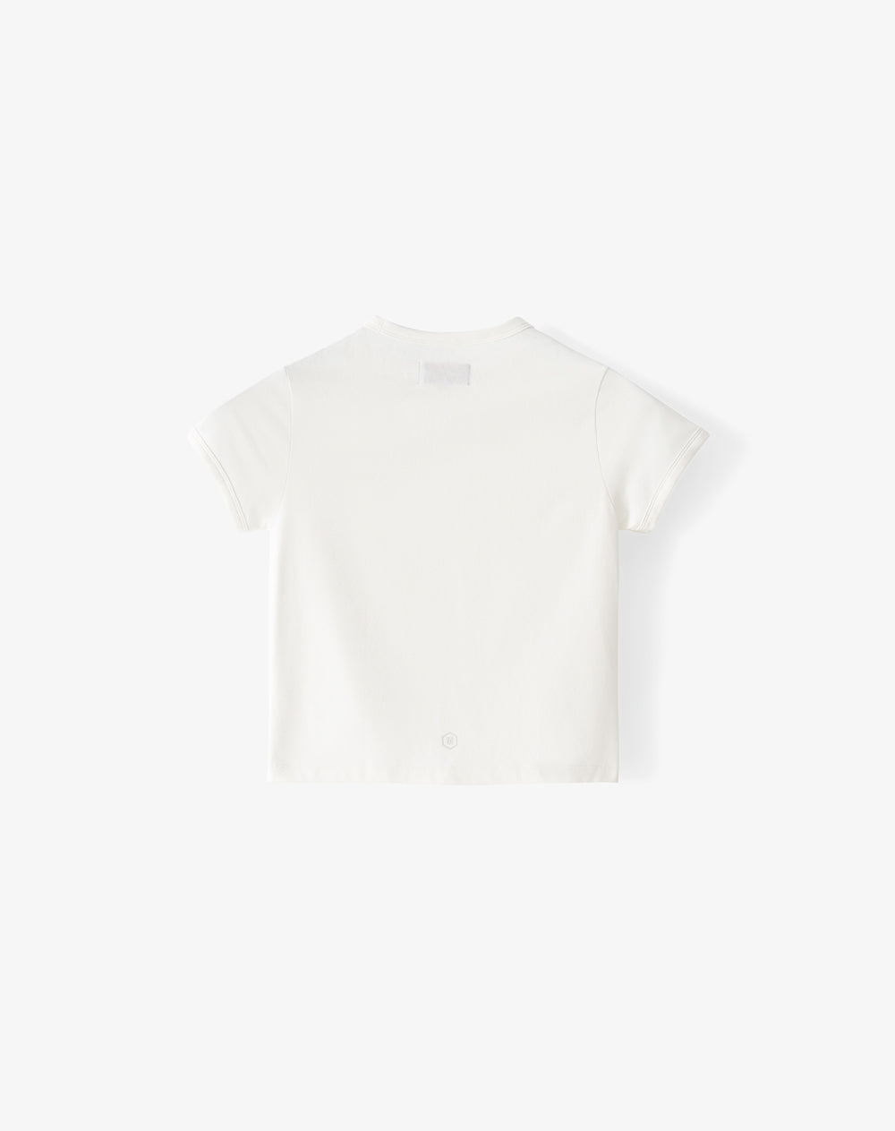 Camiseta slim blanco unisex GEF | MORAT
