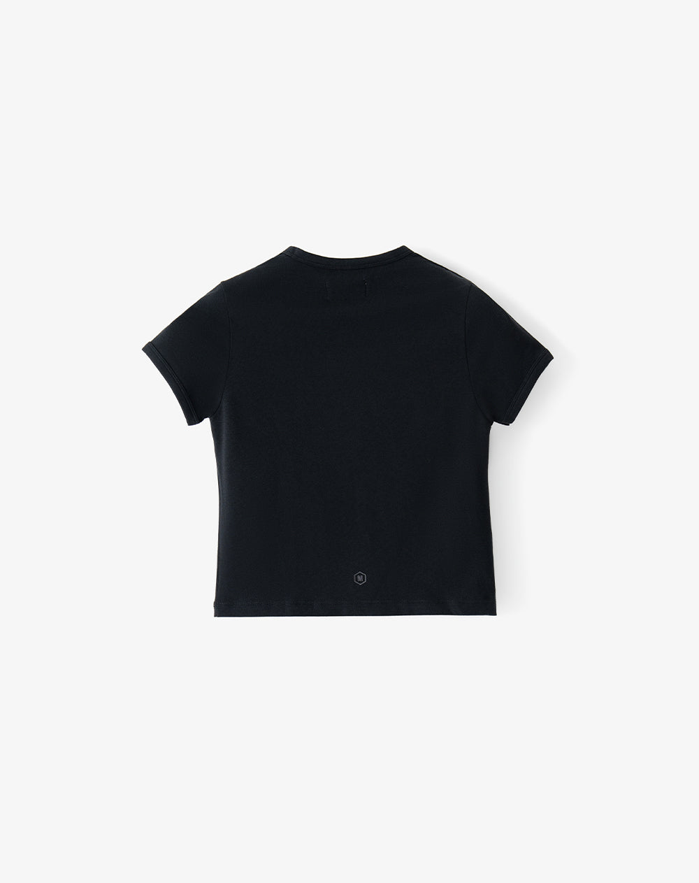 Camiseta slim negro unisex GEF | MORAT