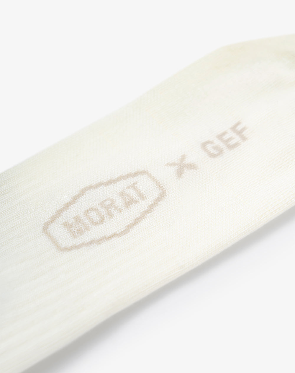 Medias largas blanco unisex GEF | MORAT