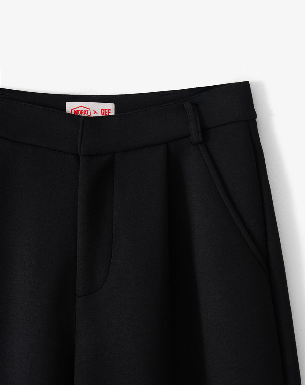 Pantalón oversize negro unisex GEF | MORAT