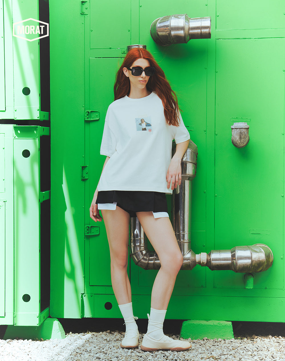 Camiseta boxy unisex Simón Vargas GEF | MORAT