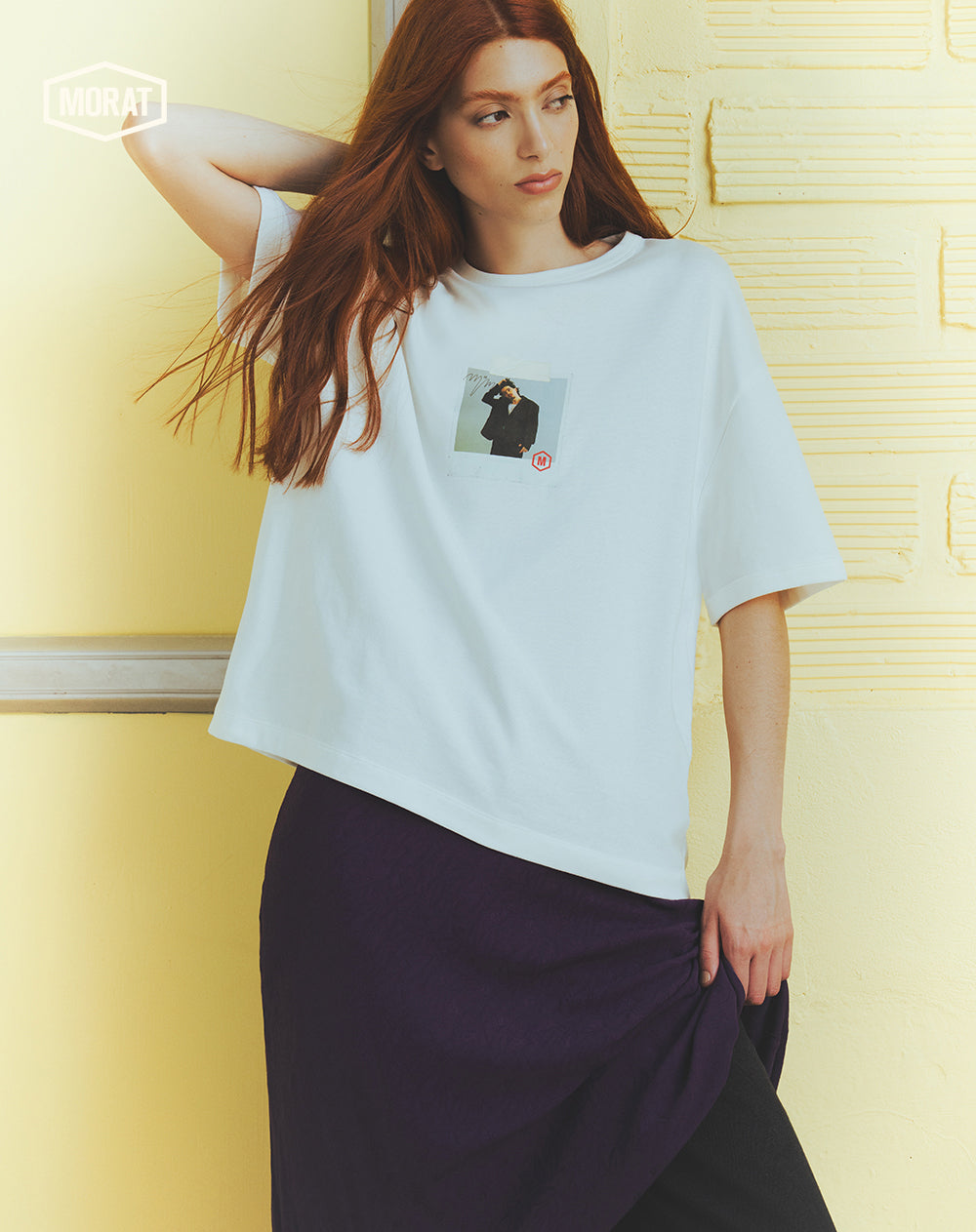 Camiseta boxy unisex Martín Vargas GEF | MORAT