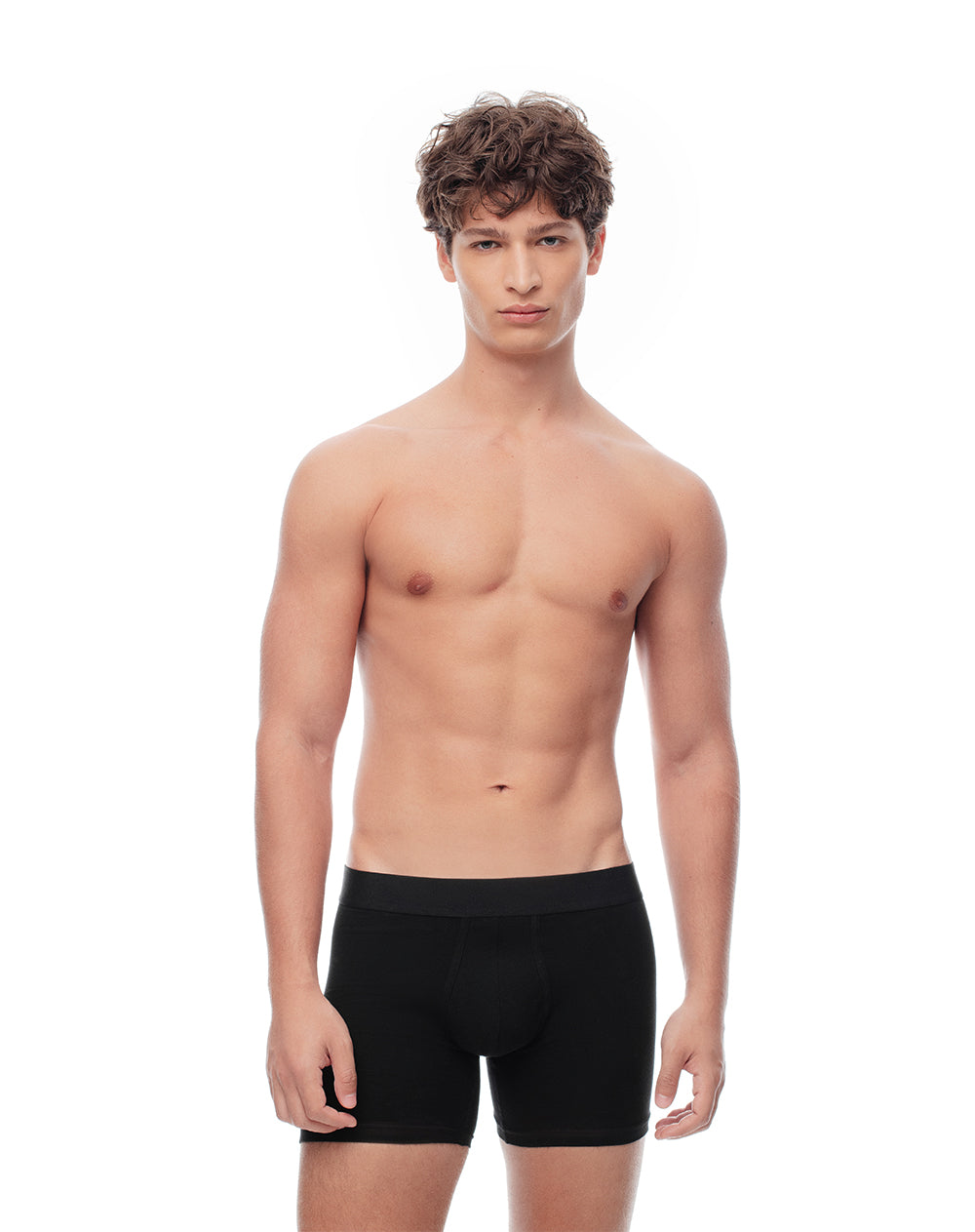 Bóxer medio jersey algodón x3unds surtido