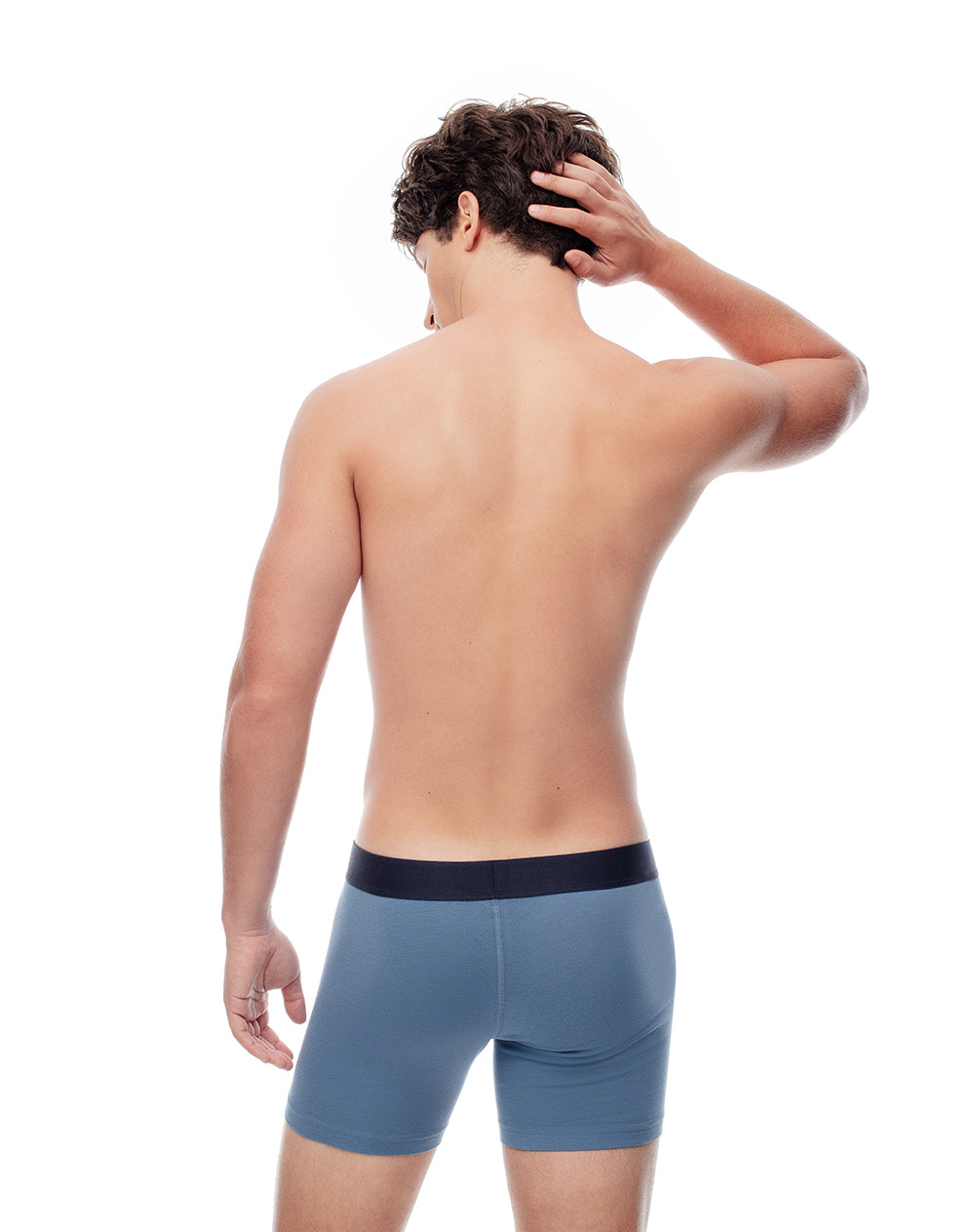 Bóxer medio jersey algodón x3unds surtido