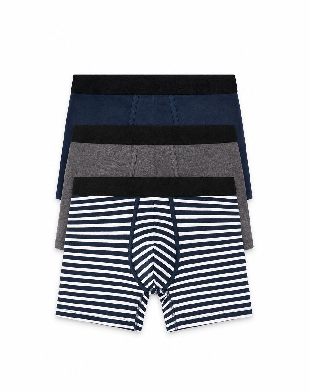Bóxer medio algodón jersey x3unds surtido hombre