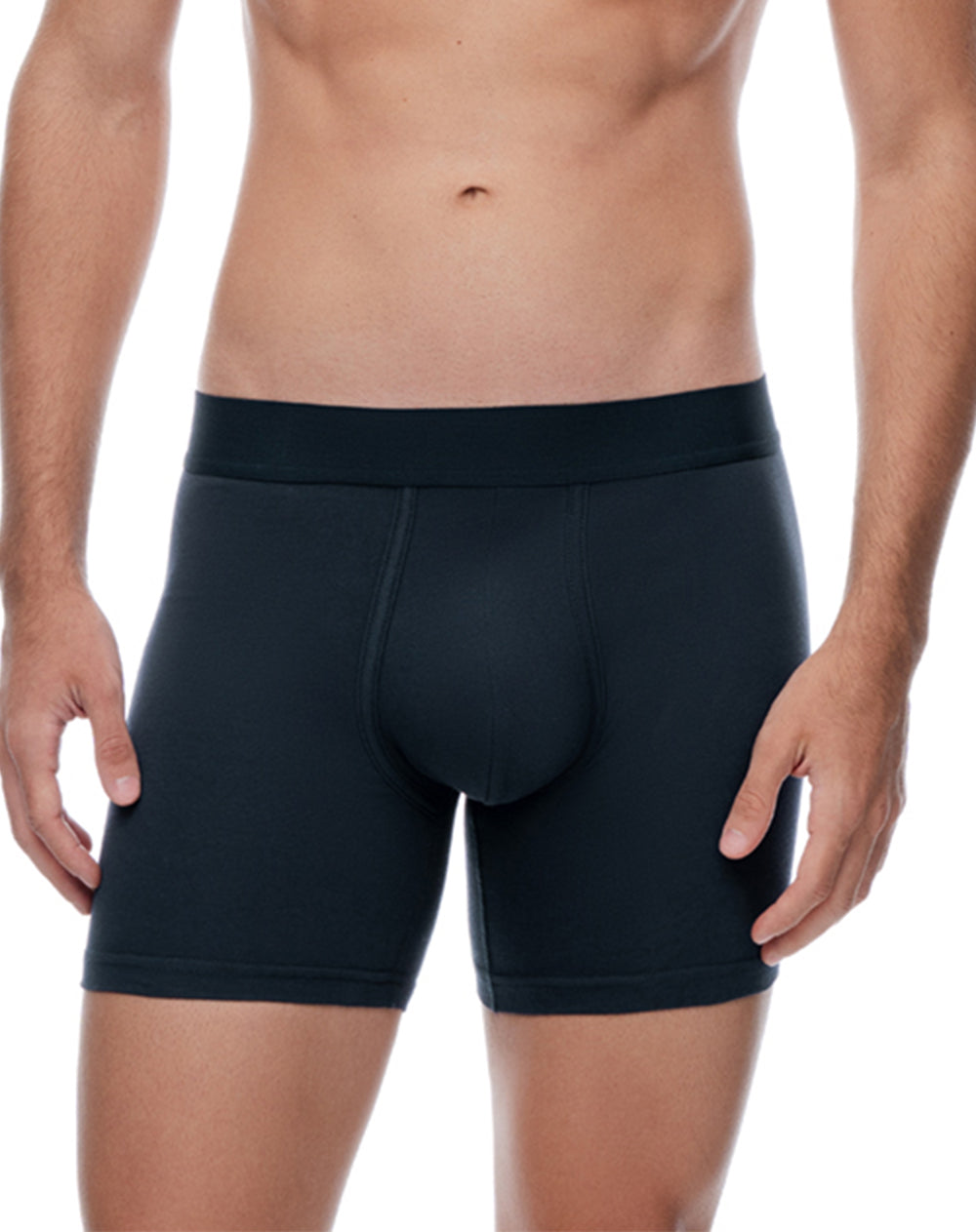 Bóxer medio algodón jersey x3unds surtido hombre