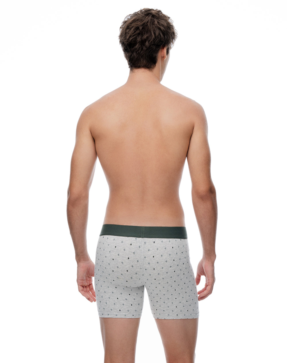 Bóxer medio algodón jersey x3unds surtido hombre