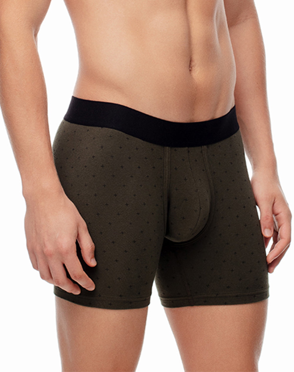 Bóxer medio algodón jersey x3unds surtido hombre