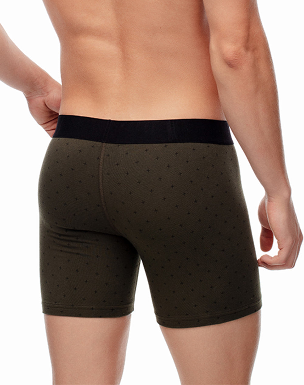 Bóxer medio algodón jersey x3unds surtido hombre