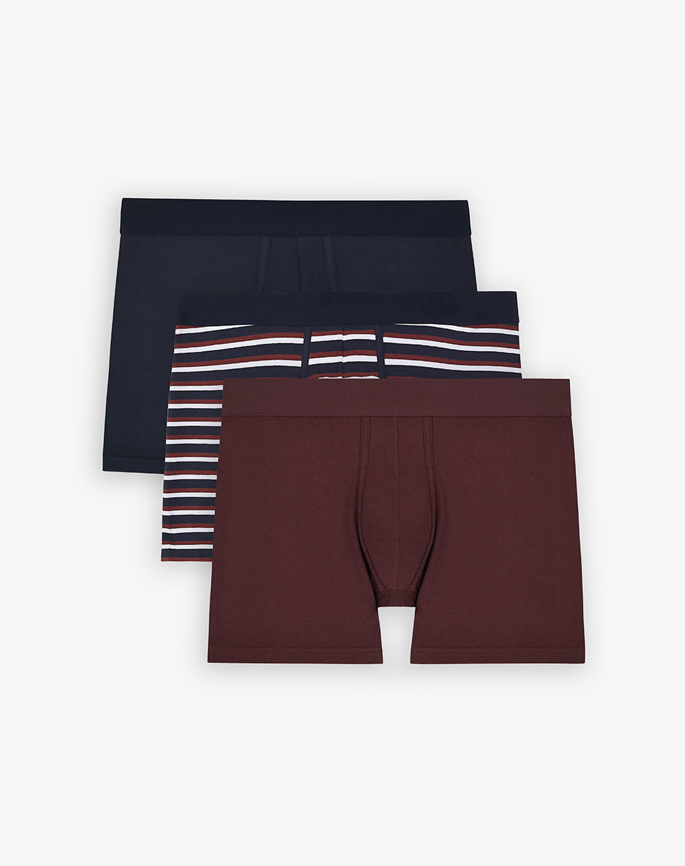 Bóxer medio algodón jersey x3unds surtido hombre