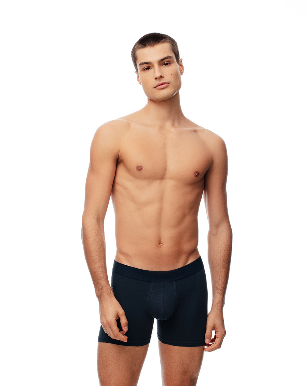 Bóxer medio algodón jersey x3unds surtido