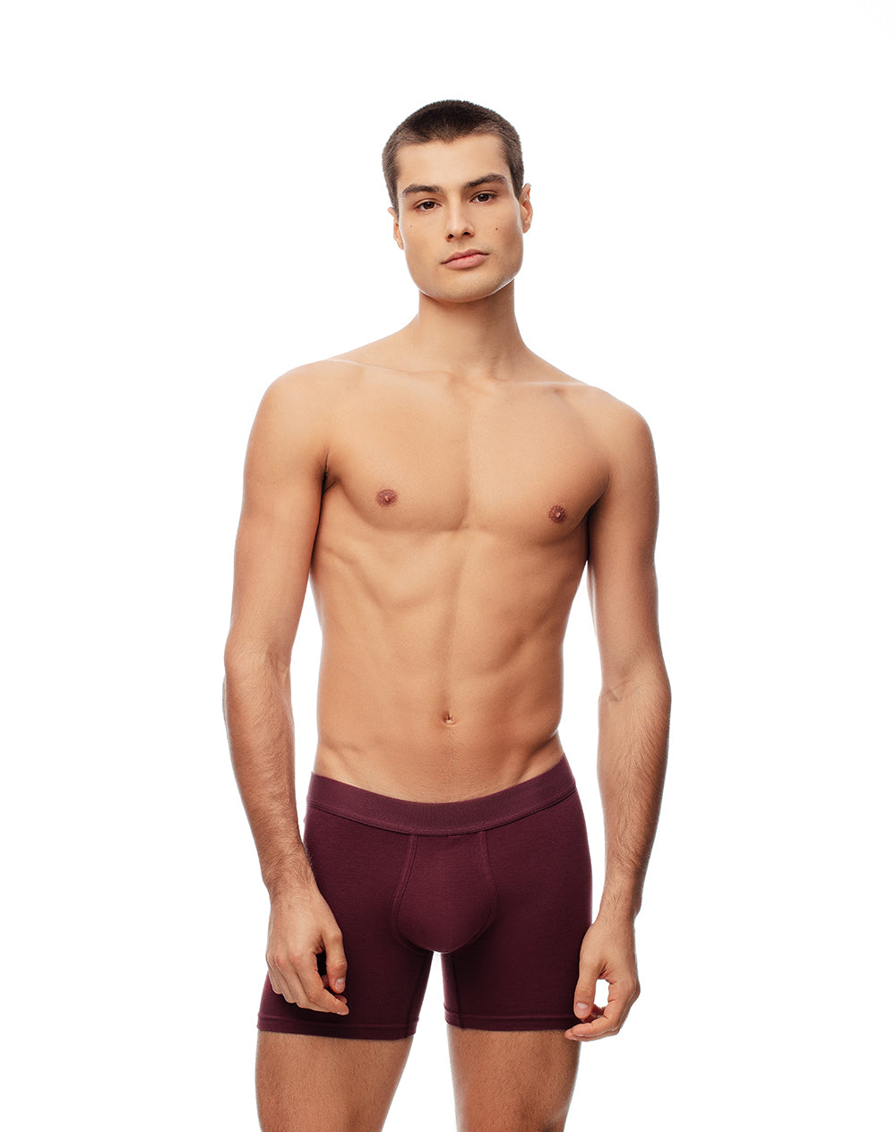 Bóxer medio algodón jersey x3unds surtido hombre
