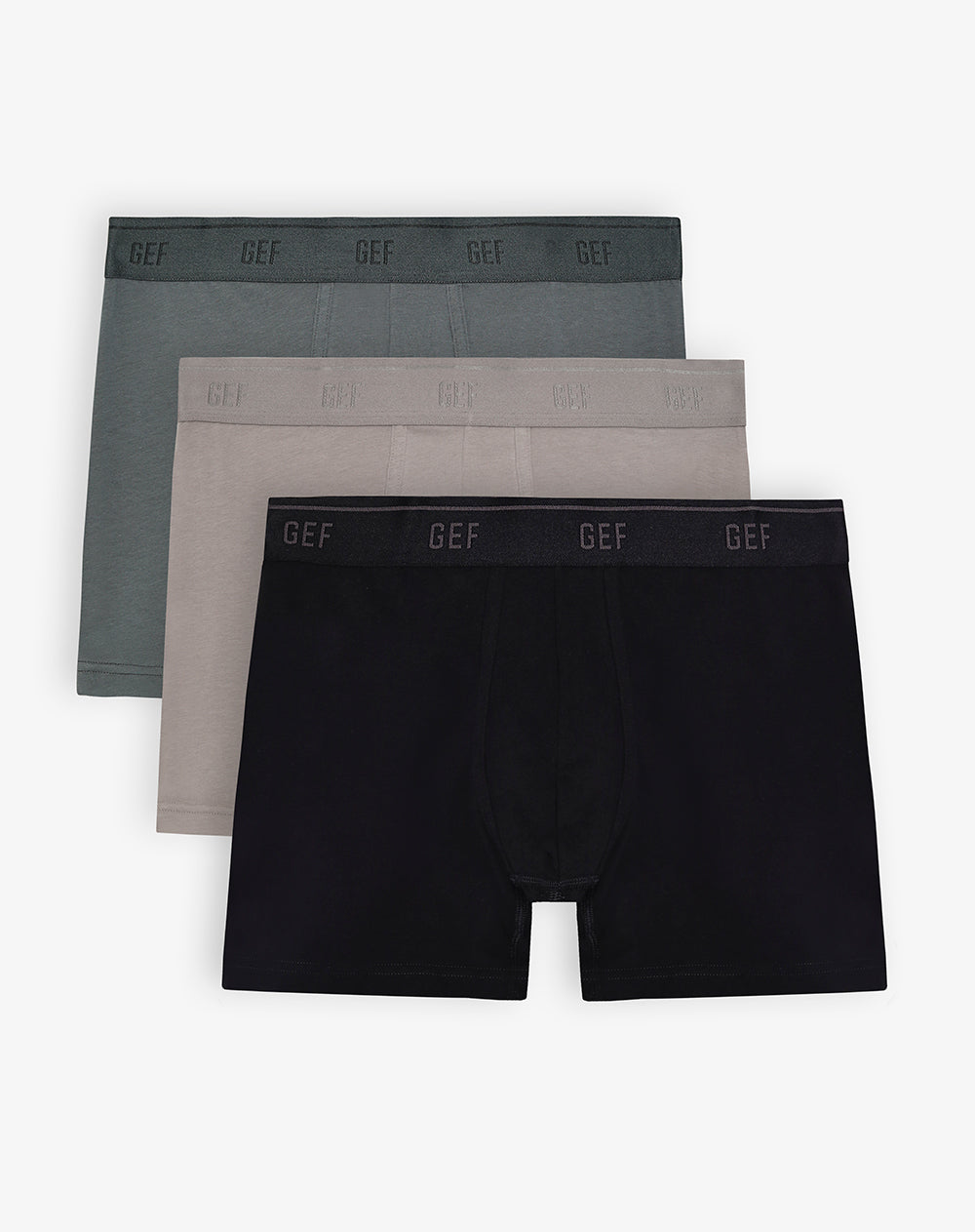 Bóxer medio algodón jersey x3unds surtido hombre