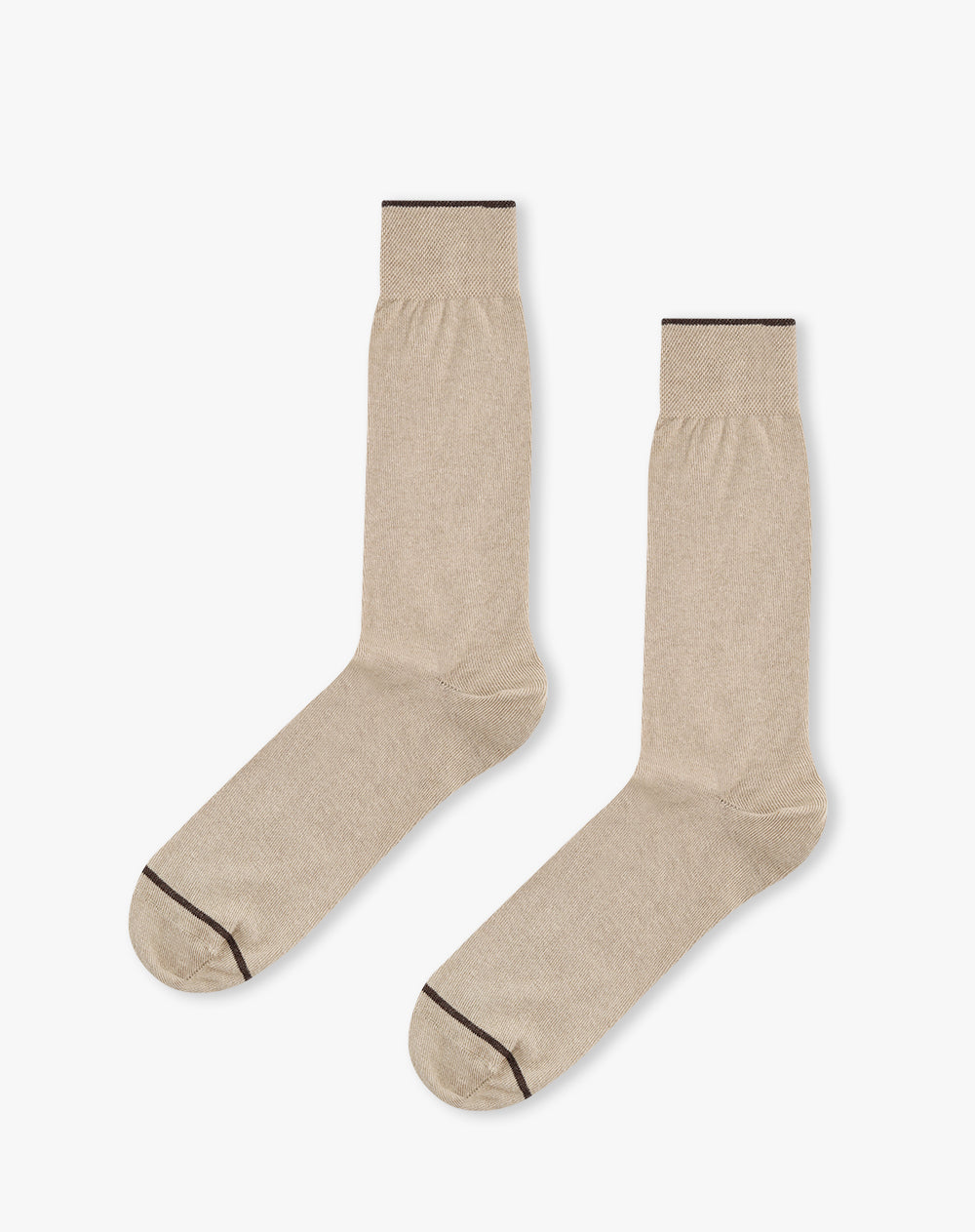 Medias hombres largas café