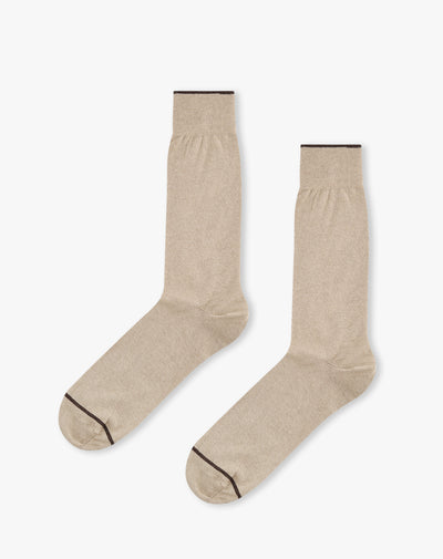 Medias hombres largas café