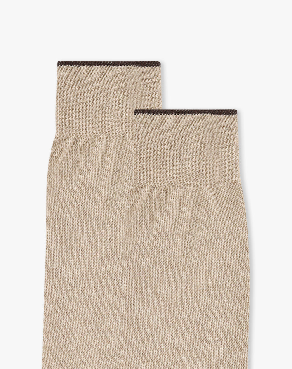 Medias hombres largas café