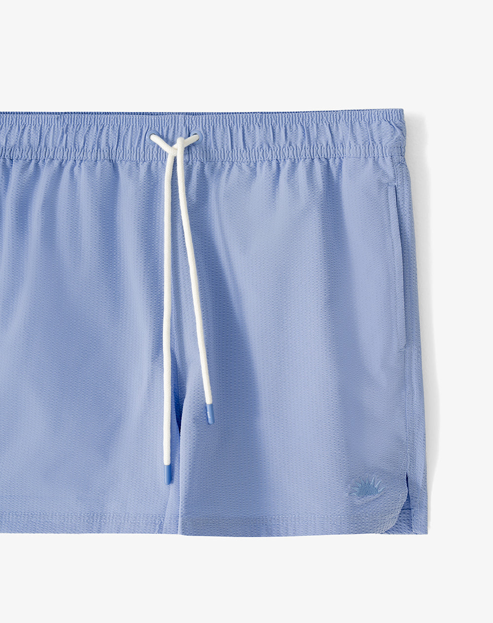 Pantaloneta de baño regular azul hombre
