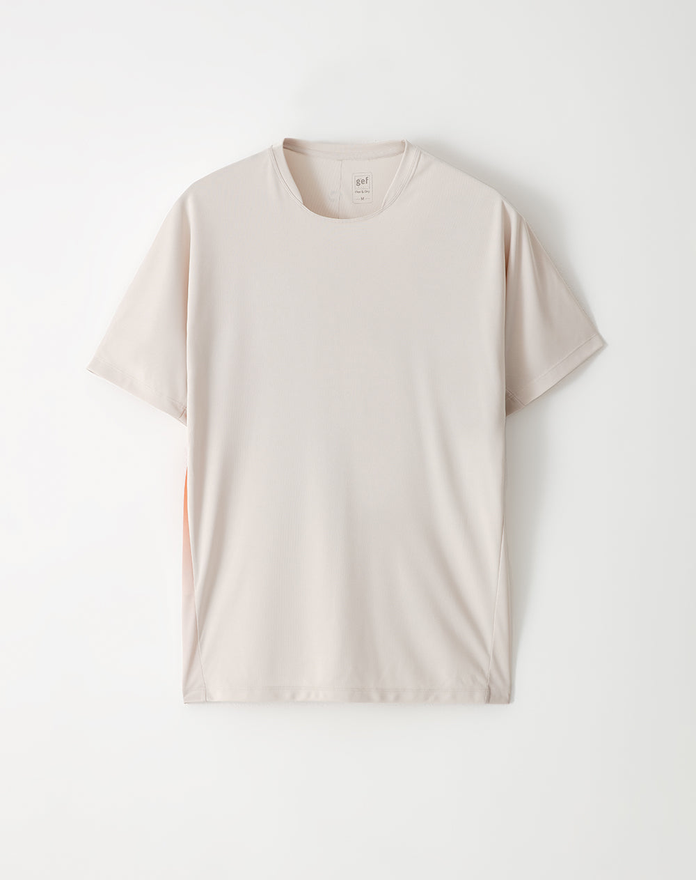 Camiseta regular fit manga corta bloques