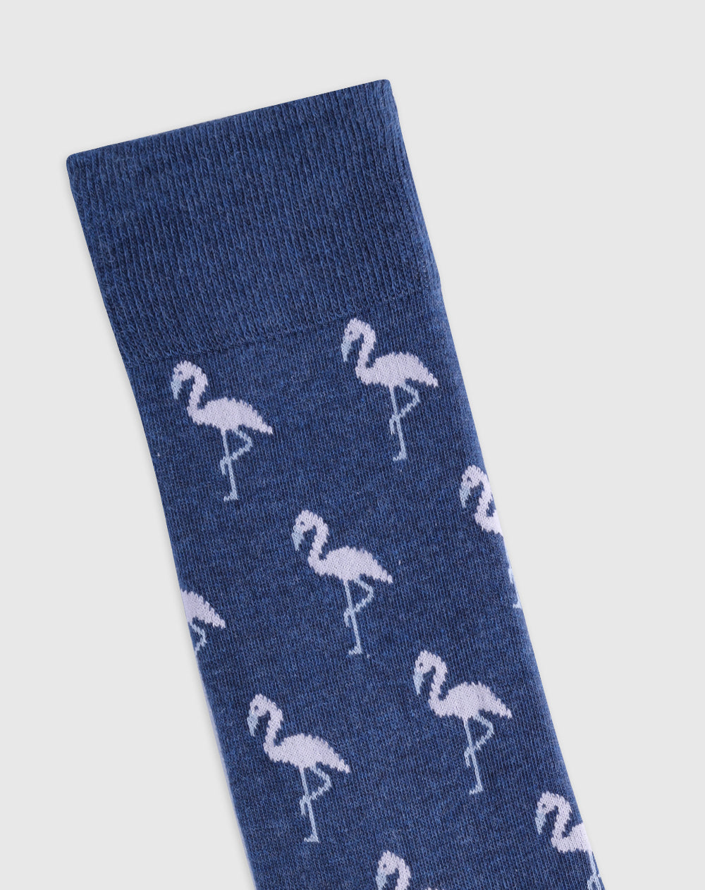 Medias para hombre largas algodón mor flamencos