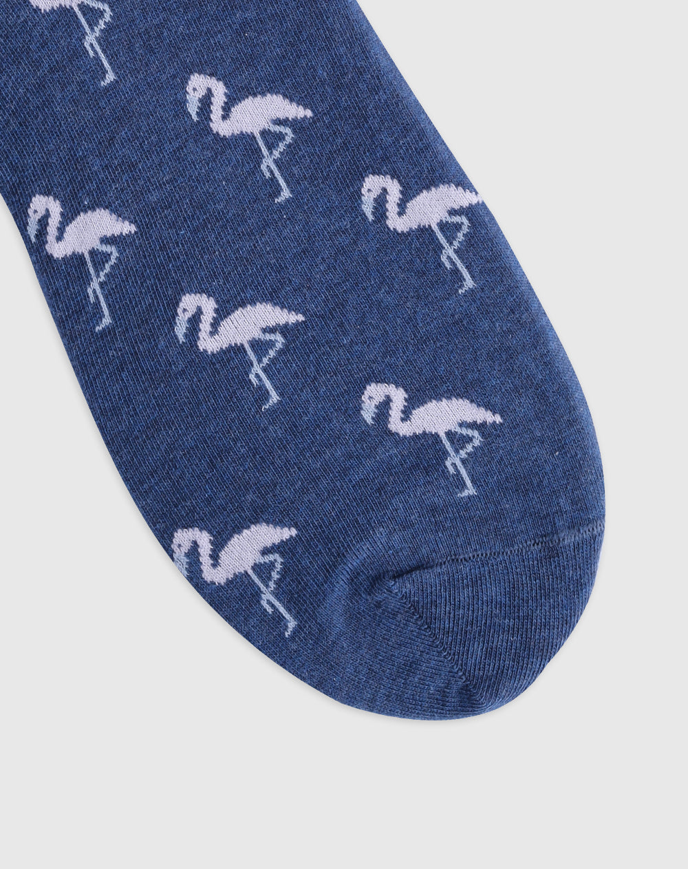Medias para hombre largas algodón mor flamencos