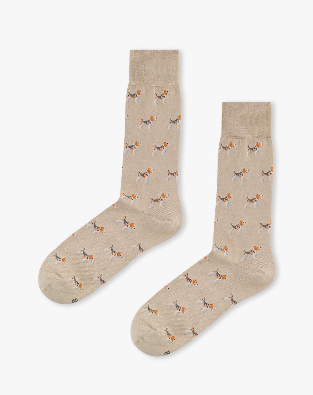 Medias hombres largas café