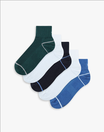 5 pares de medias cortas surtido