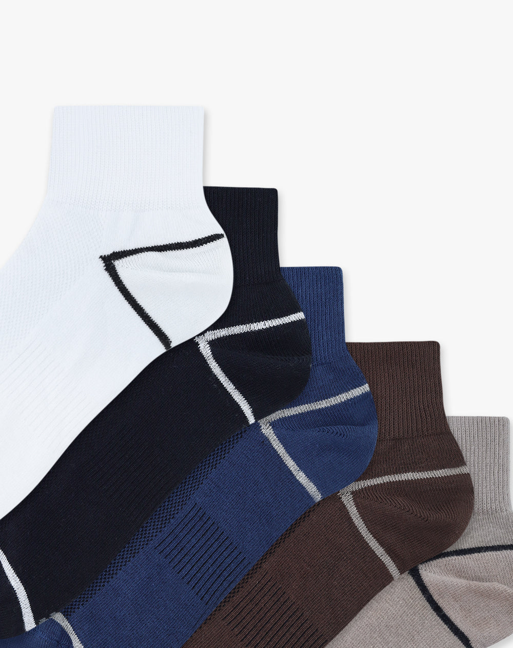 5 pares de medias cortas surtido