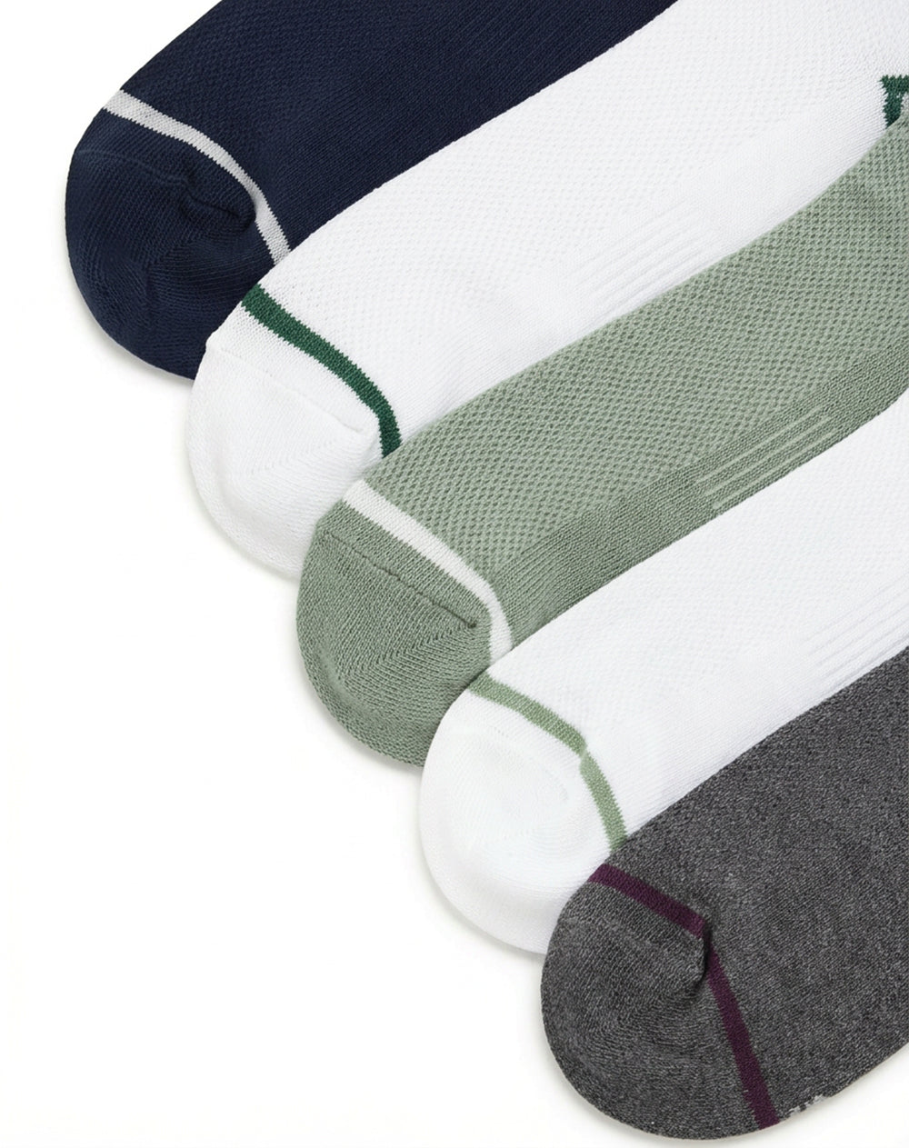 5 pares de medias cortas surtido