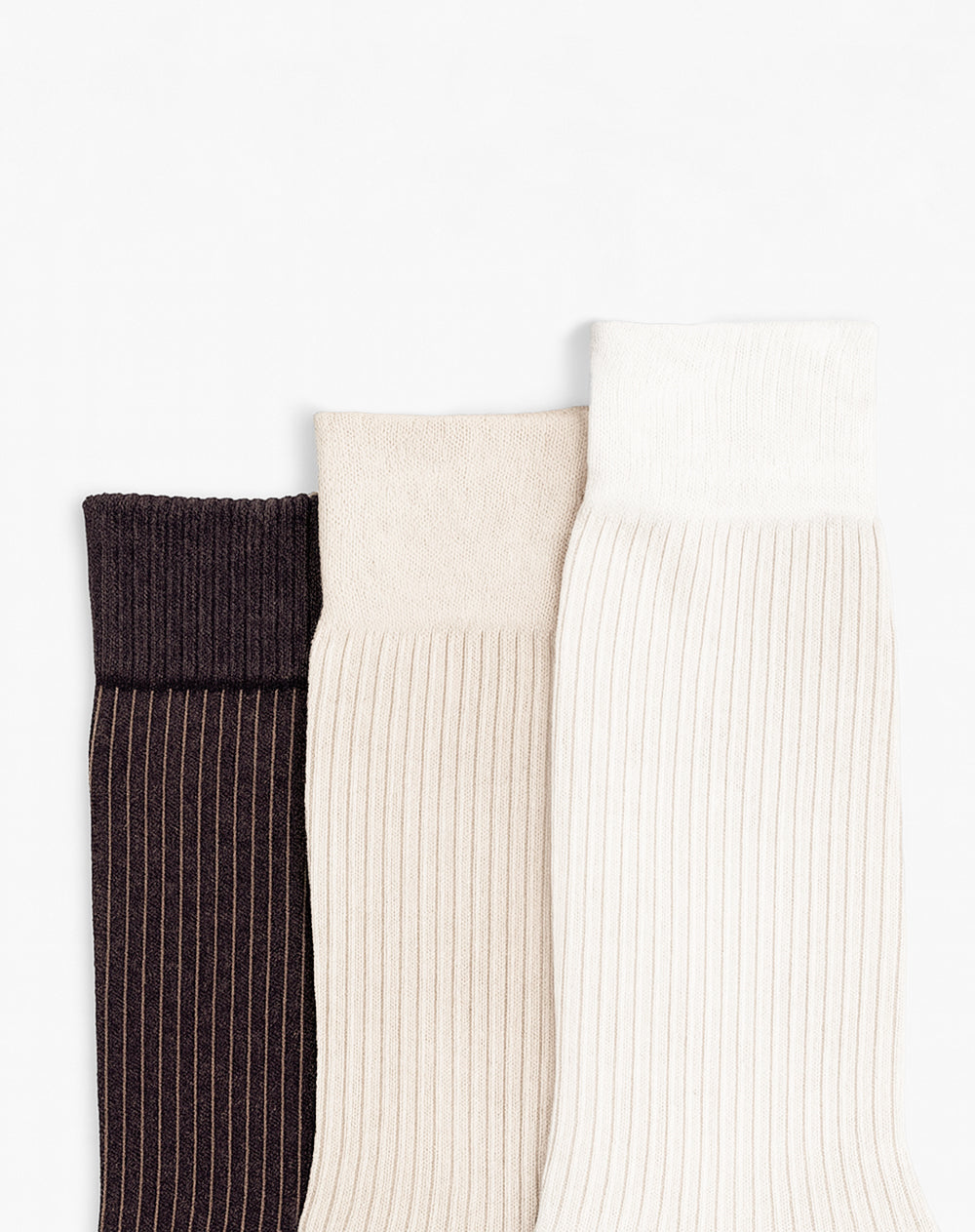 3 pares de medias largas surtido