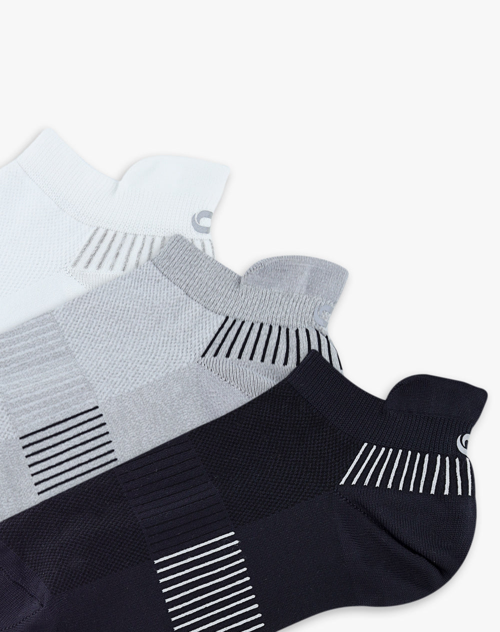 3 pares de medias tobilleras surtido