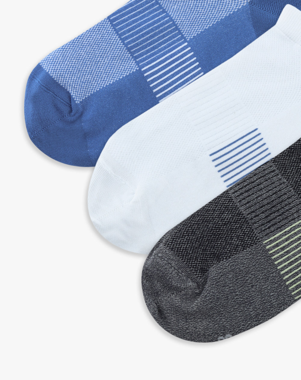 3 pares de medias tobilleras surtido