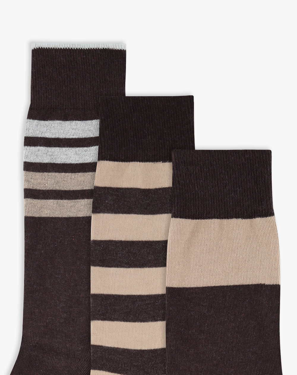 3 pares de medias largas surtido