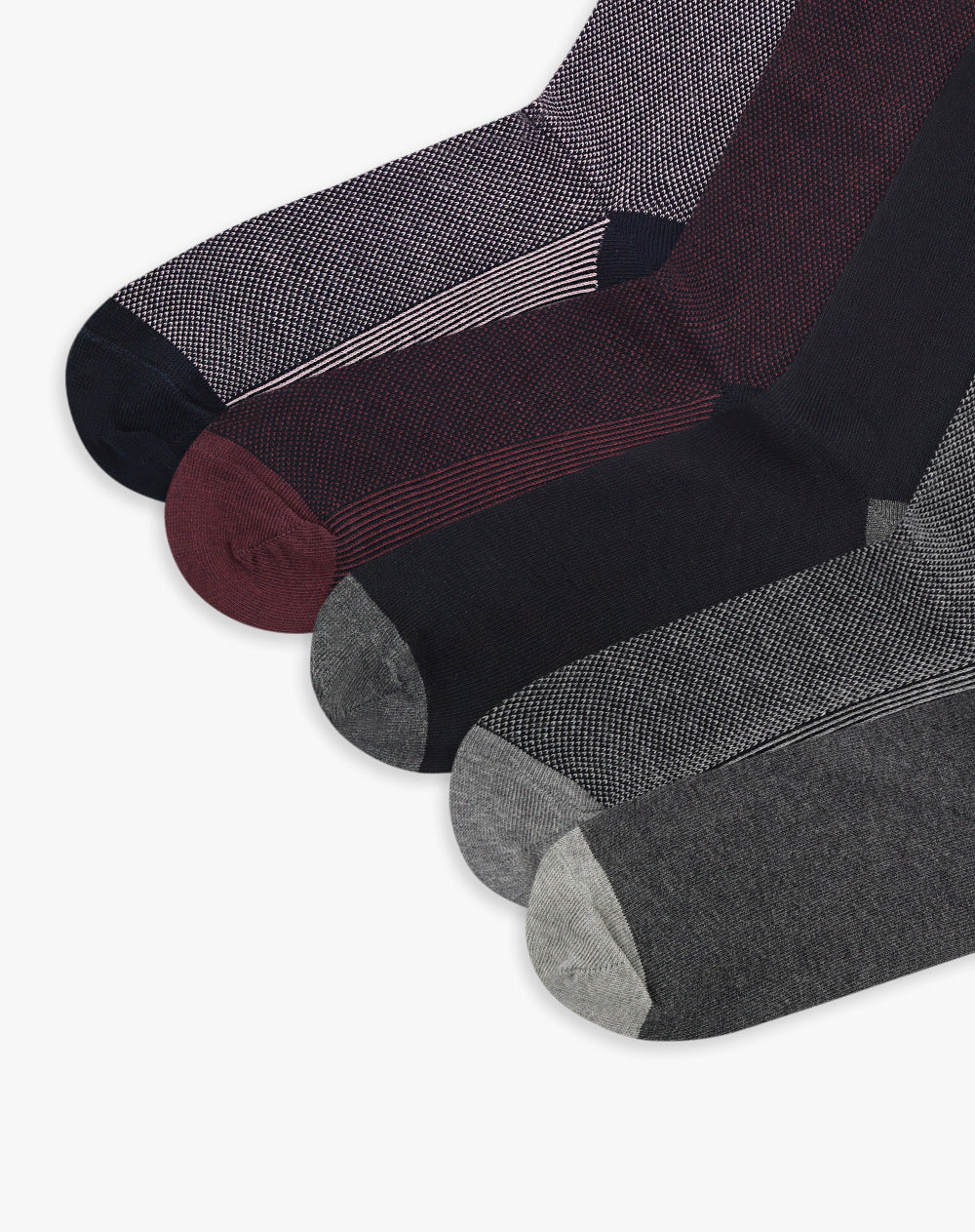 Medias hombre largas pack x5 surtido